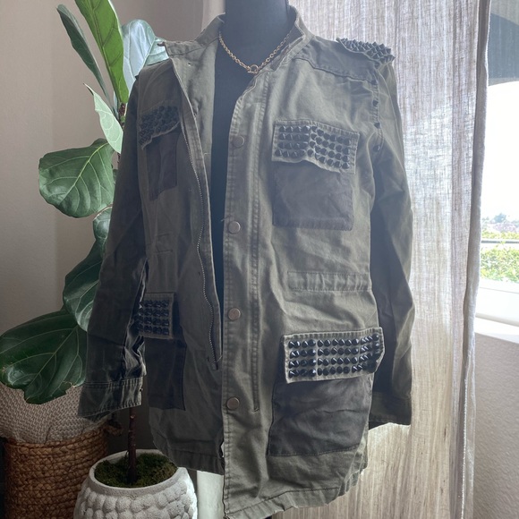 Studded Army Jacket - Picture 3 of 3